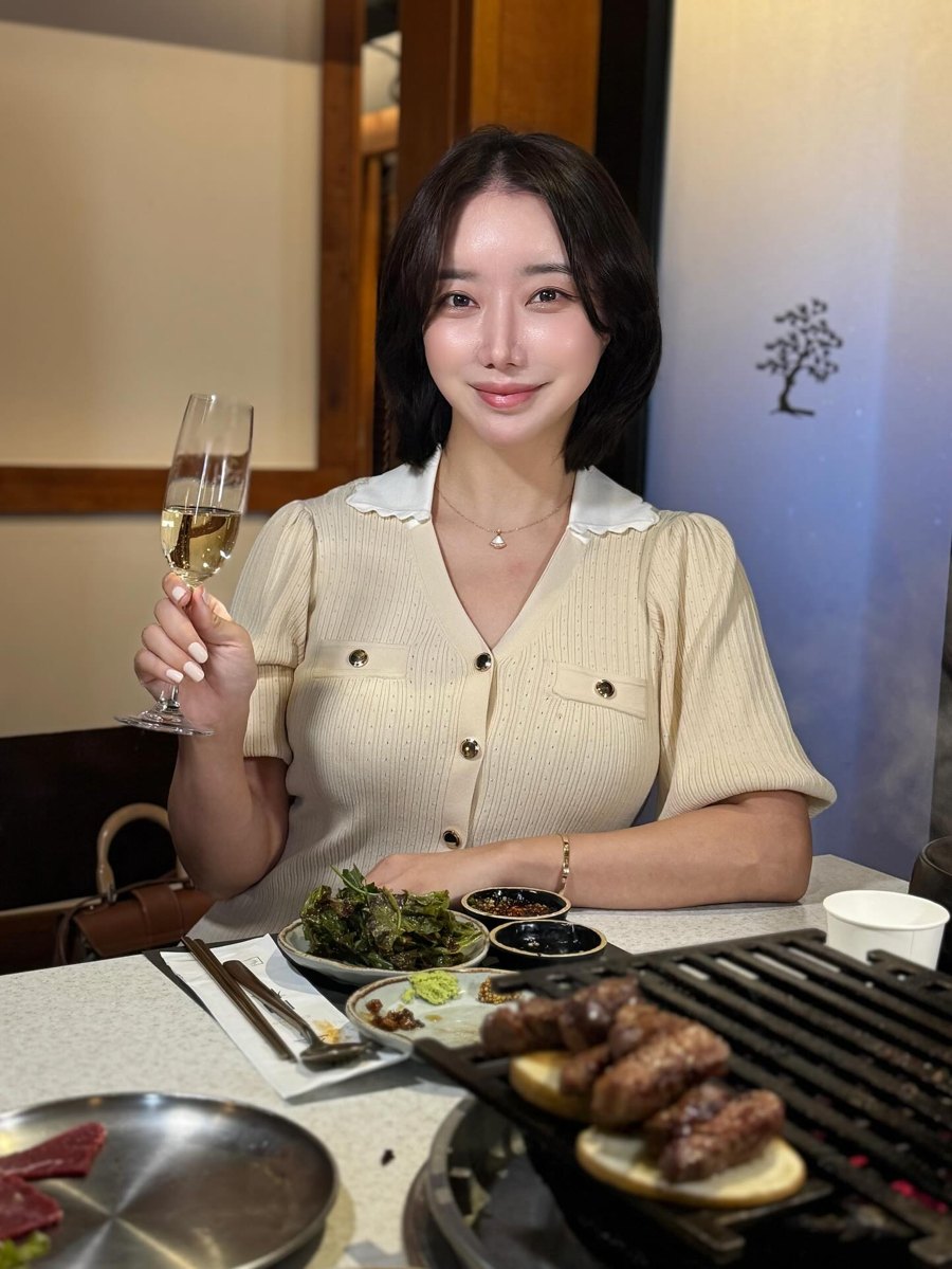 백송 청담 고기 코스
